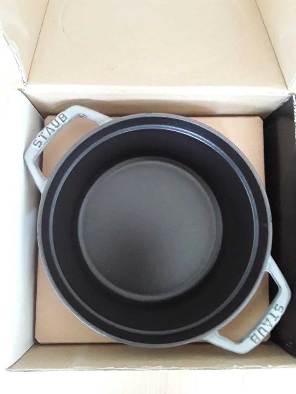 Staub 2 2 L Graphite Grey Cocotte